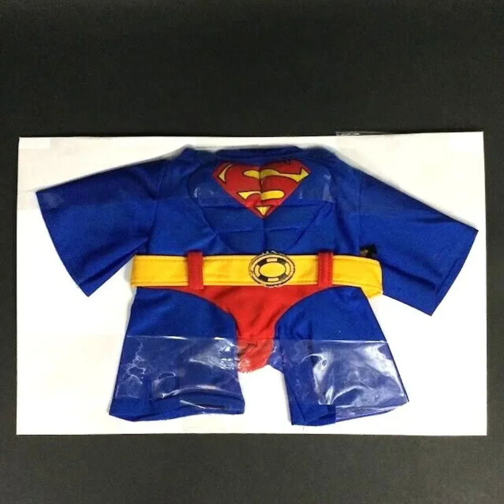 Build-A-Bear - Superman Costume - Blue - No Cape Or Boots - Superhero Outfit